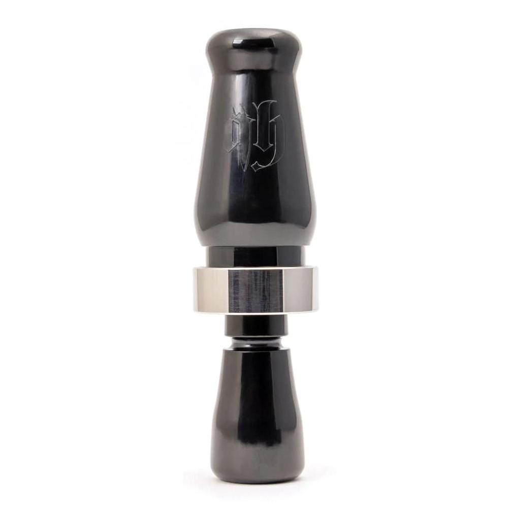 RNT Quackhead Daisy Cutter Polycarbonate Single Reed Duck Hunting Call Black