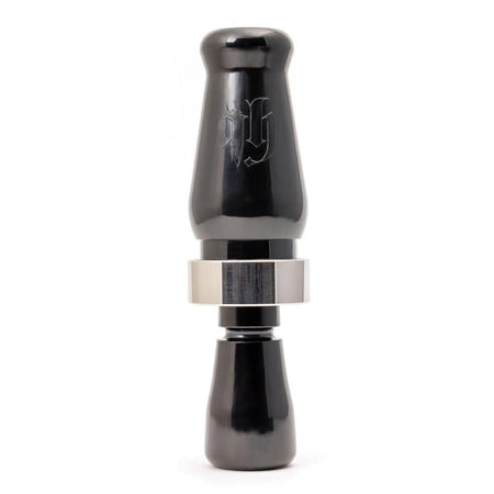 RNT Quackhead Daisy Cutter Polycarbonate Single Reed Duck Hunting Call Black