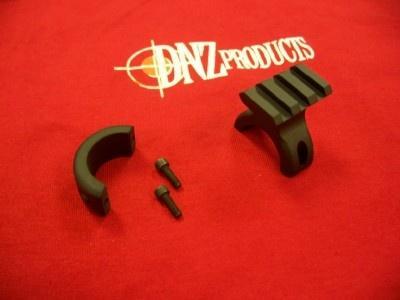 DNZ 1" Black Freedom Reaper Picatinny Ring Rail Accessory 1-Piece Mount