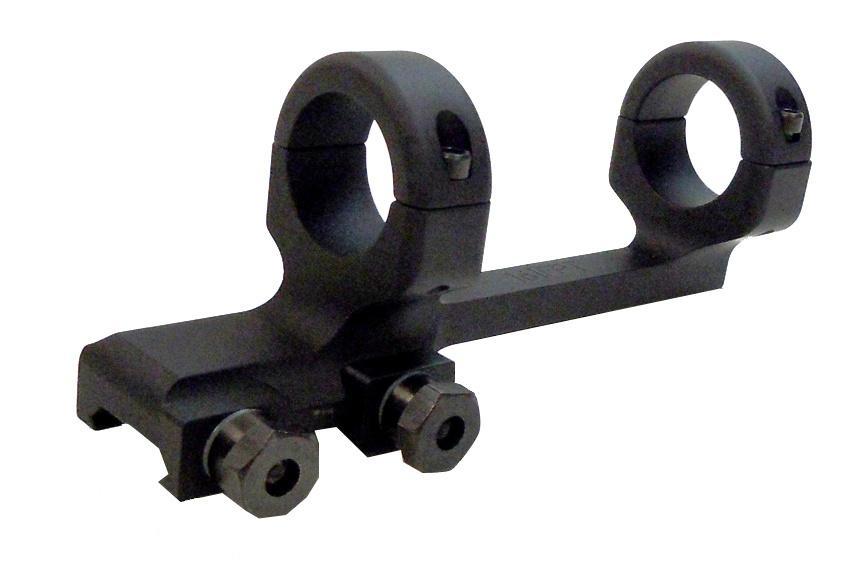 DNZ 566 Freedom Reaper 1" Matte Black Forward Picatinny Rail Mount