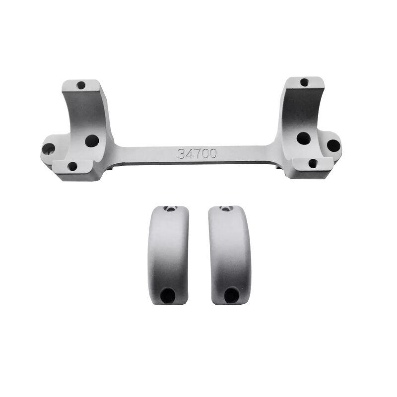 DNZ Game Reaper Aluminum 1-Piece Scope Mount Remington 700 Long Action High Silver