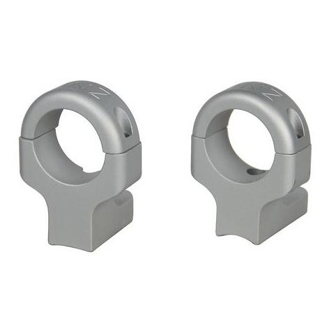 DNZ Game Reaper 2-Piece Rifle Scope Mount 1" High Silver - Remington 700 721 722 725