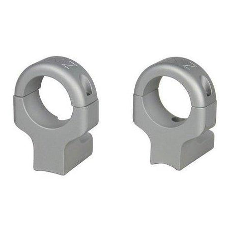 DNZ Game Reaper 2 2-Piece 1 Inch High Silver Scope Mount for Browning A-Bolt Sako A7 Steyr Actions
