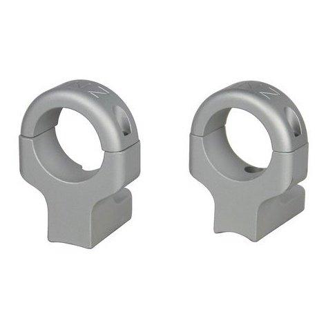 DNZ Game Reaper 2 2-Piece 1 Inch High Silver Scope Mount for Browning A-Bolt Sako A7 Steyr Actions