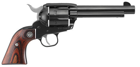 Ruger 5106 Vaquero Medium Frame 357 Mag/38 Special 6rd 5.50" Blued Alloy Steel Barrel, Cylinder & Frame, Hardwood Grip, Transfer Bar Safety, Exposed Hammer