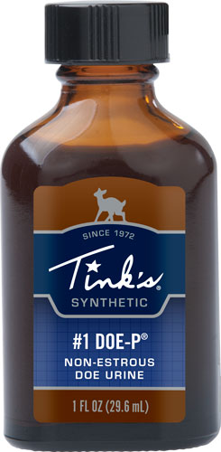 Tinks 1oz Synthetic Deer Lure Bottle Non-Estrus #1 Doe-P
