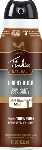 Tinks Trophy Buck Deer Lure 3oz Aerosol Mist Spray