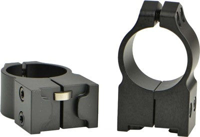 Warne High Matte 1" Scope Rings for Ruger No. 1 Mini 14 Blackhawk