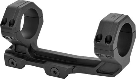 WARNE MAXLITE 1" MSR MOUNT 0MOA BLACK MATTE