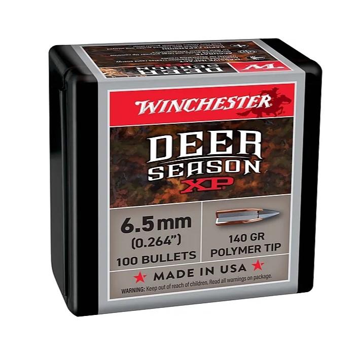Winchester Deer Season XP 6.5mm 140gr Rifle Reloading Bullets 100/ct