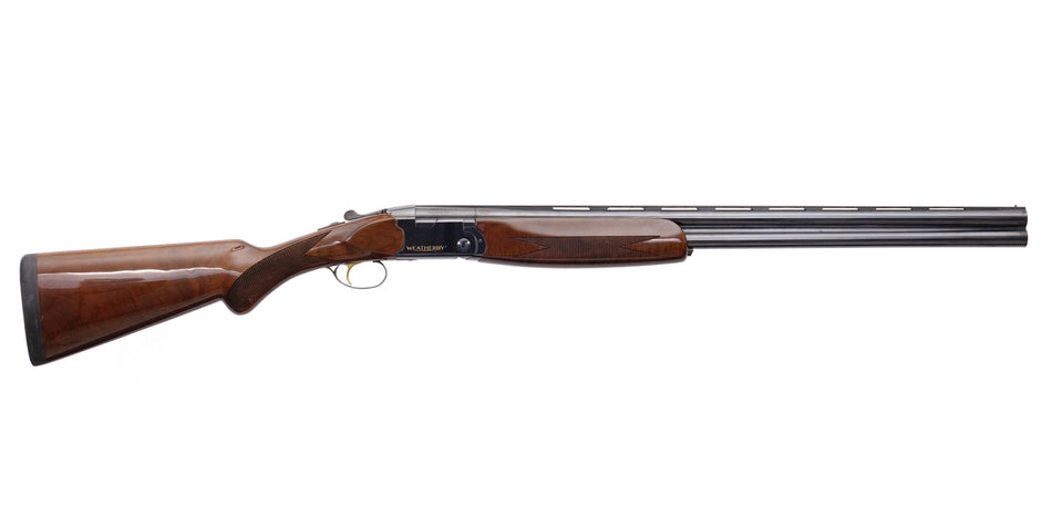 Weatherby OR12028RGG Orion I Full Size 20 Gauge Break Open 3" 2rd 28" Blued Vent Rib Barrel, Blued Steel Receiver, Low Profile Fixed w/Prince of Whales Grip Grade A Walnut Wood Stock Right Hand