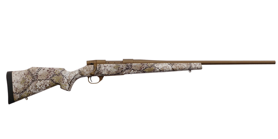 Weatherby VAP350NR00 Vanguard Badlands 350 Legend 3+1 20", Burnt Bronze Cerakote Barrel/Rec, Badlands Approach Camo Monte Carlo Stock, Adj. Trigger