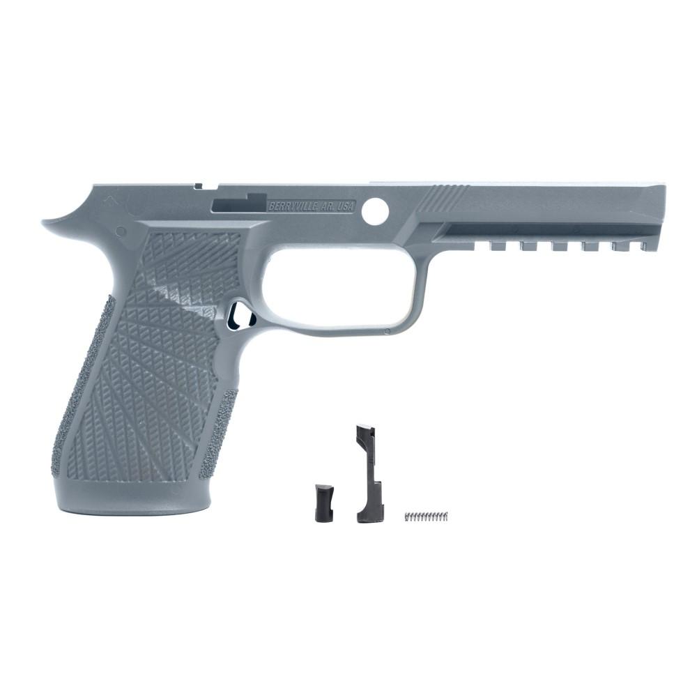 Wilson Combat Grey Grip Module Sig P320 Full Size Without Manual Safety
