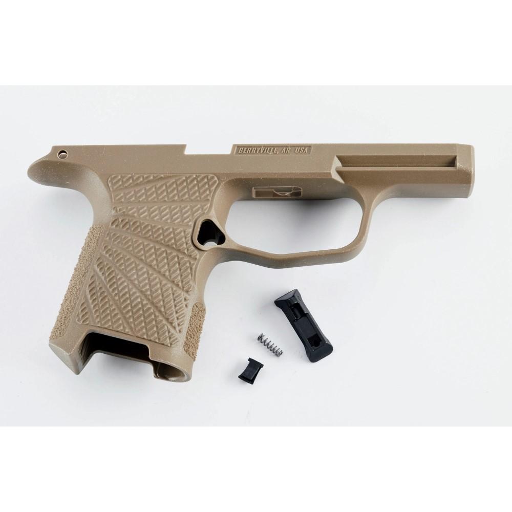 Wilson Combat Custom Grip Module for SIG Sauer P365 Tan No Safety Beavertail Design