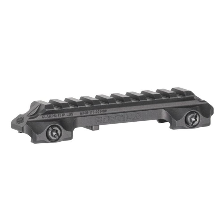 Reptilia RMU .625" 9-Slot Optic Riser Mount for M1913 Picatinny Rail - Black
