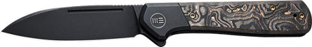 WE Knife Soothsayer 3.48" Black Titanium/Black Stonewashed Folder