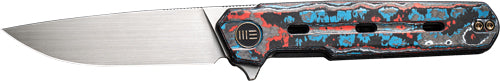 WE Knife Navo 3.25" Nebula Fat Carbon Fiber/Satin Finish Liner Lock