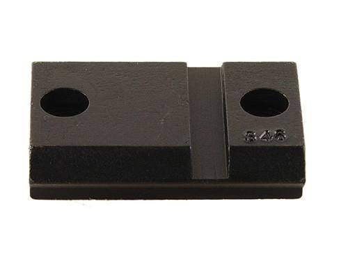 Weaver Grand Slam Top Mount Scope Base #S46 Steel Matte Black - Anschutz 1568 Front