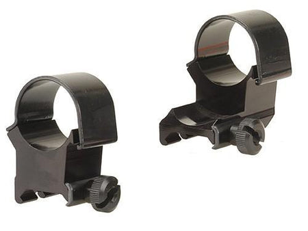Weaver 1" X-High Black Detachable Extension Top Mount Scope Rings