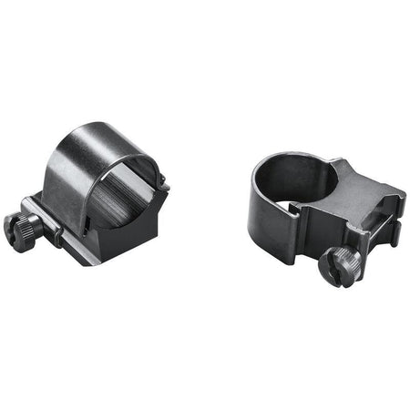 Weaver 1" Med Extended Detachable Scope Ring Top Mount - Black