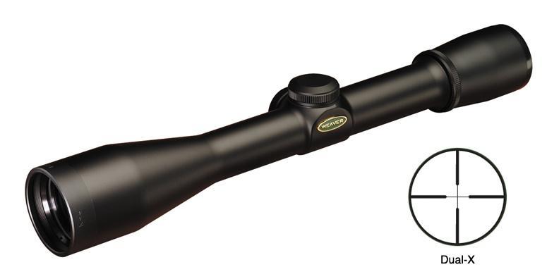 Weaver Classic K-4 Rifle Scope 4x38mm 3.25in Eye Relief Matte