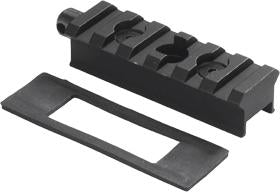 Weaver Black Matte Extended Multi-Slot Scope Base for Ruger American Long Action