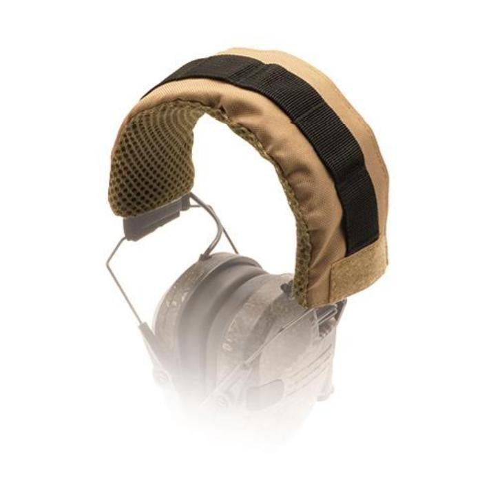 Walker's Molle Hearing Muff Headband Wrap FDE Hook and Loop