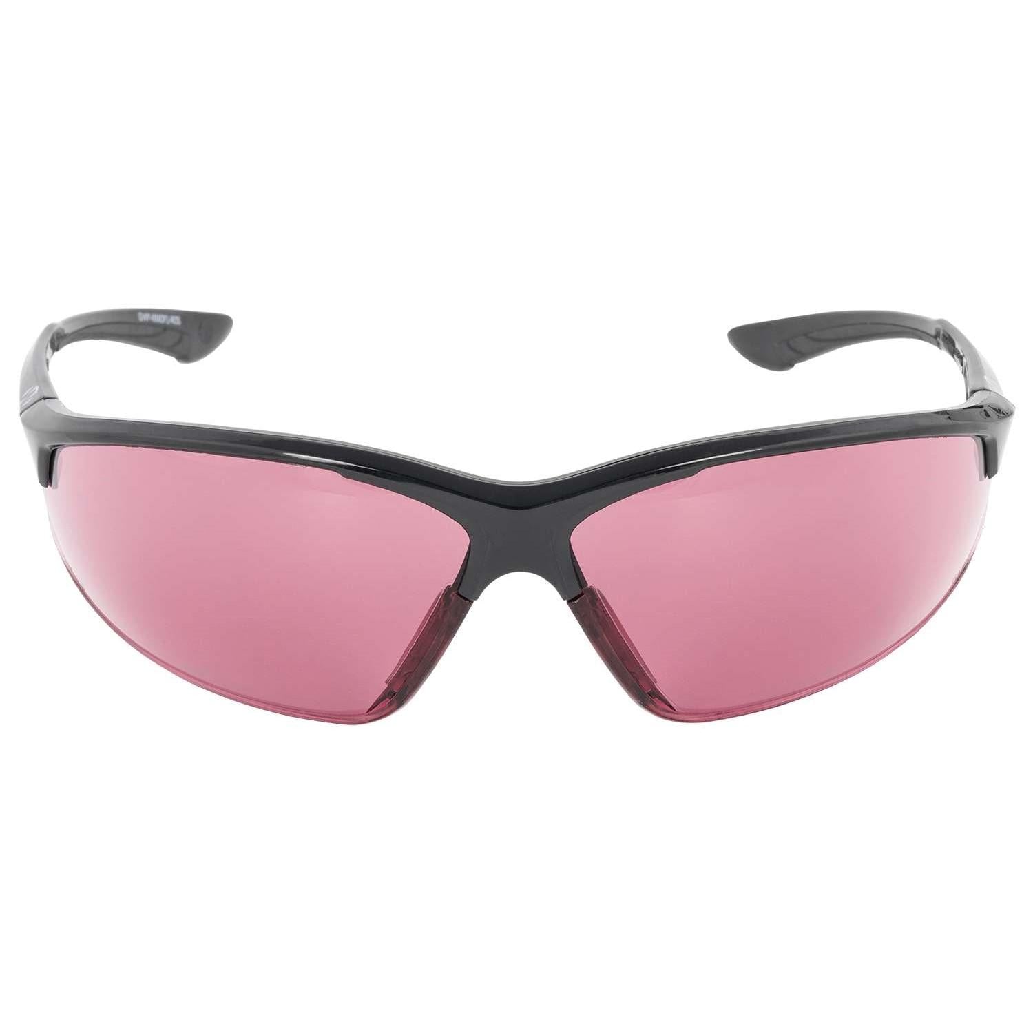 Walker's IKON Tanker Range Glasses Open Frame Black with Rose Lens