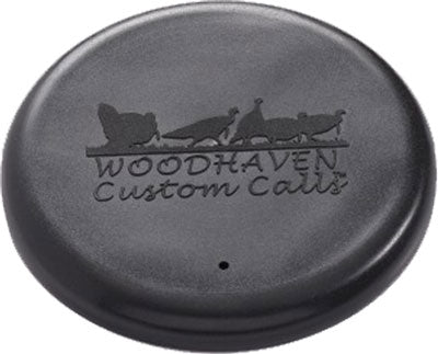 WoodHaven Surface Saver Lid for Turkey Pot Calls Black