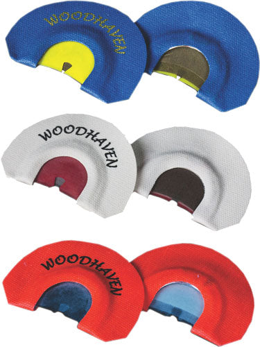 Woodhaven Ghost Series Turkey Mouth Calls, Set of 3 Diaphragm Calls