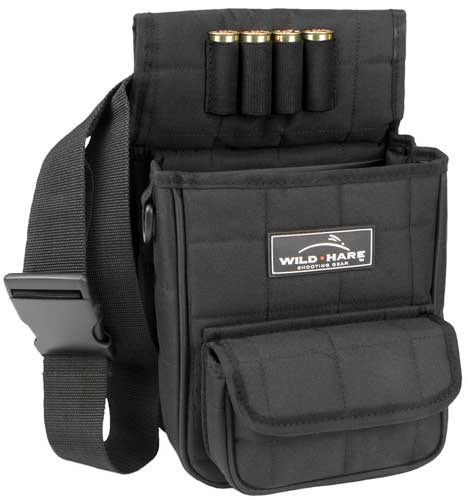 Peregrine Outdoors Wild Hare Deluxe Shotgun Shell Pouch with Belt Black