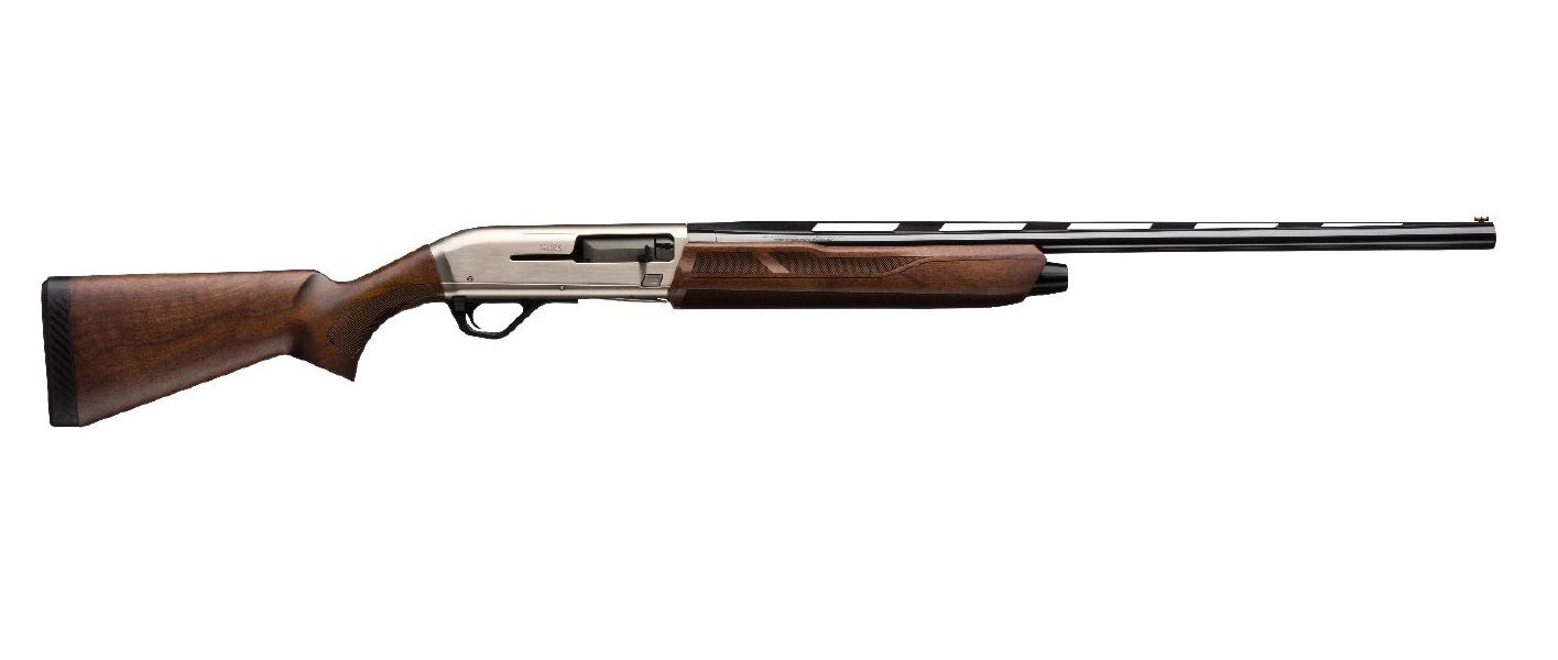 Winchester Repeating Arms 511236391 SX4 Upland Field 12 Gauge 26" 4+1 3" Matte Nickel Engraved Rec Satin Walnut Stock Right Hand (Full Size) Includes 3 Invector-Plus Chokes