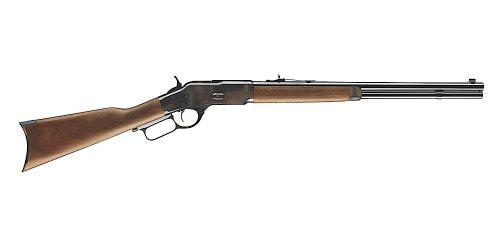 Winchester Repeating Arms 534202140 Model 1873 Short Rifle Full Size 44-40 Win 10+1 20" Brushed Polish Blued Steel Barrel, Color Case Hardened Steel Receiver, Grade III/IV Walnut Straight Grip Stock
