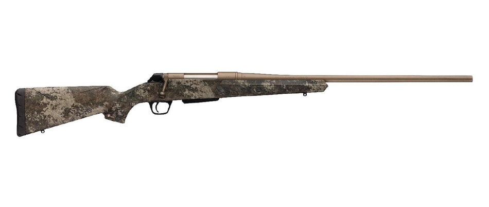 Winchester Repeating Arms 535741212 XPR Hunter Full Size 243 Win 3+1 22" Flat Dark Earth Perma-Cote Sporter Barrel, Drilled & Tapped Steel Receiver, TrueTimber Strata Fixed Synthetic Stock