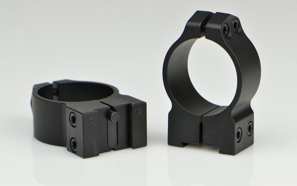 Warne Maxima Tikka Fixed Scope Ringmounts Grooved Receiver 30mm Med Matte 2-Piece