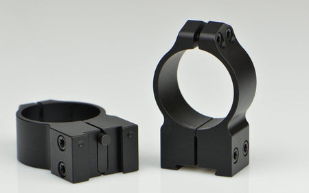 Warne Maxima 30mm High Matte Fixed Scope Rings for Tikka Rifles