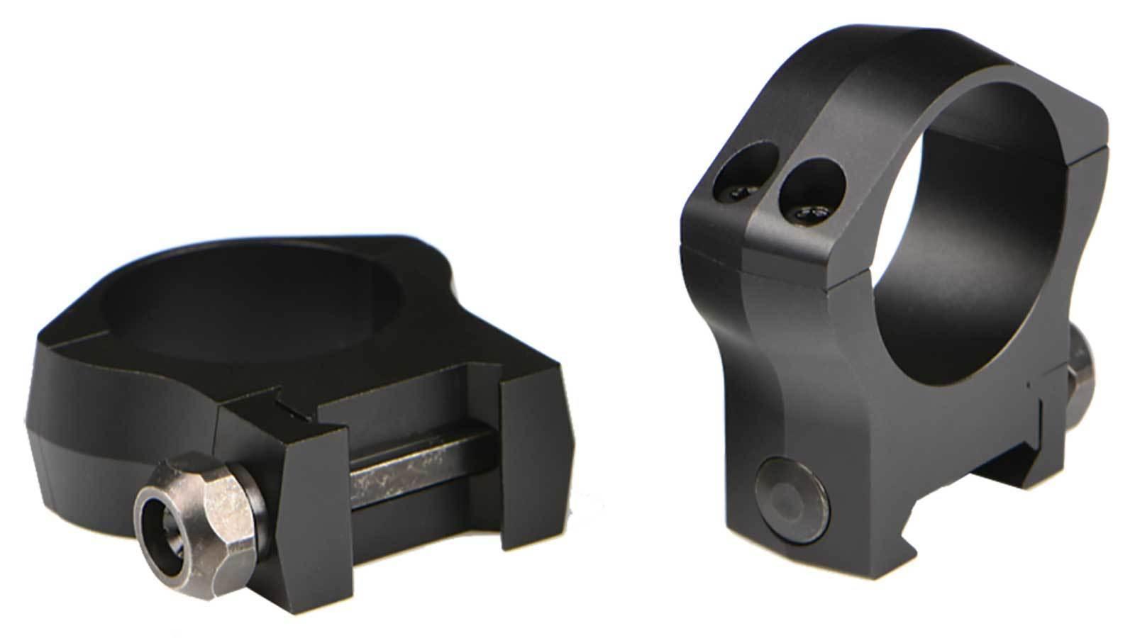 Warne 2-Piece Mountain Tech Scope Rings Picatinny 1 Inch Medium Matte Finish