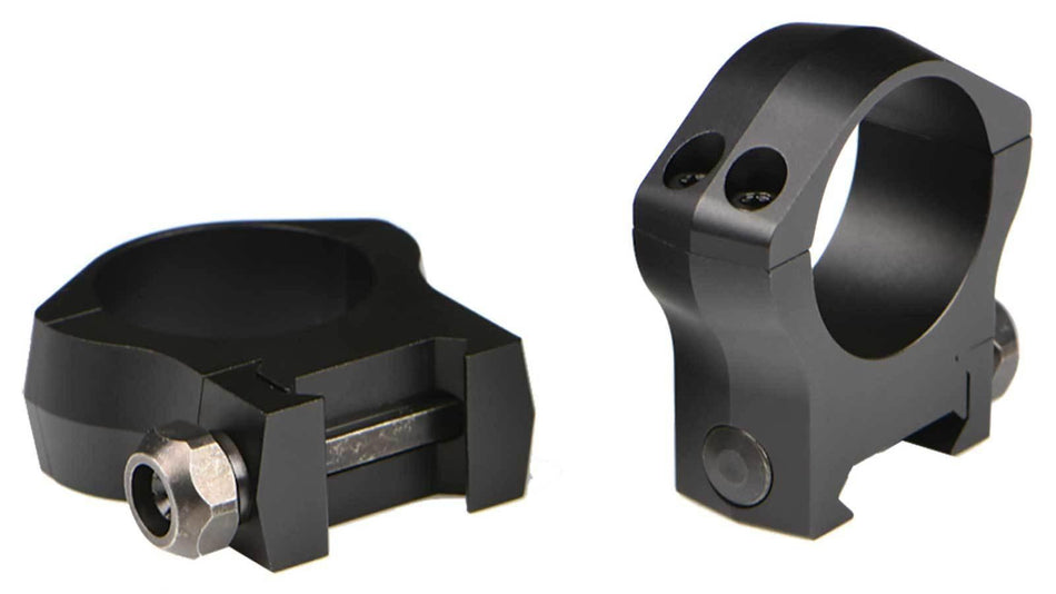 Warne 2-Piece Mountain Tech Scope Rings Picatinny 1 Inch Medium Matte Finish