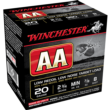 Winchester AA Target Low Recoil Shotgun Ammo 20 Gauge 2.75 in 7/8 oz #8