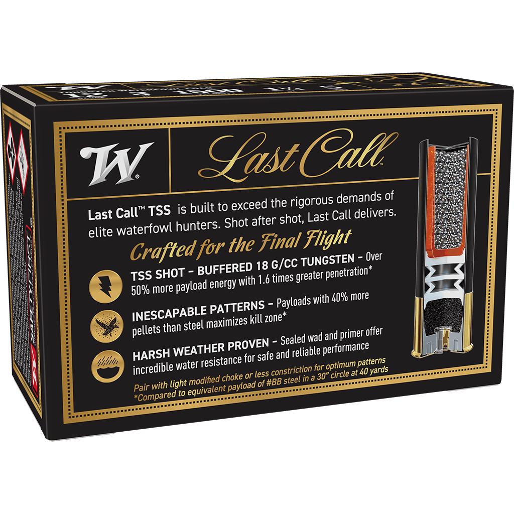 Winchester LAST CALL Shotgun Ammo 12 Gauge 3 in 1-1/4 oz #5