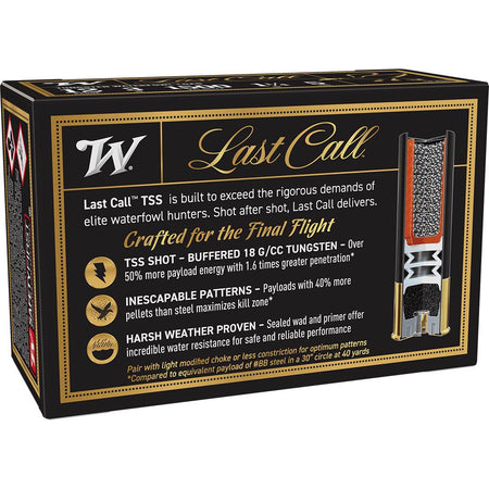 Winchester LAST CALL Shotgun Ammo 12 Gauge 3 in 1-1/4 oz #5