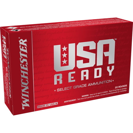 Winchester Ammo USA READY AMO 6.5 CREEDMOOR 140GR FMJ OT