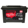 Winchester M-22 .22 Long Rifle 40 grain Black Copper Plated Round Nose ammunition