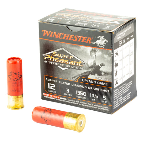 Winchester SPDG1235 Super Pheasant Diamond Grade 12 Gauge 3 1-5/8oz #5 1350 fps