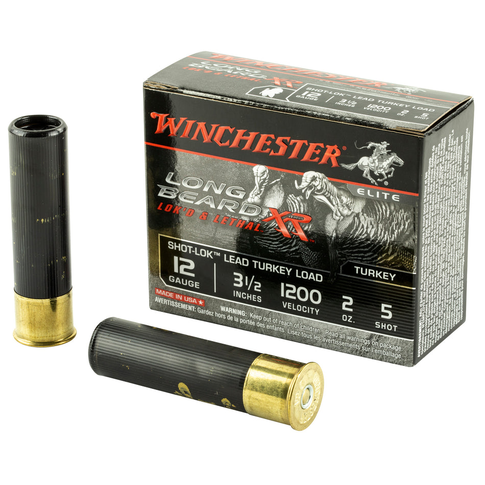 Winchester STLB12L5 Long Beard XR Shot-Lok 12 Gauge 3-1/2 2oz #5 1200 fps