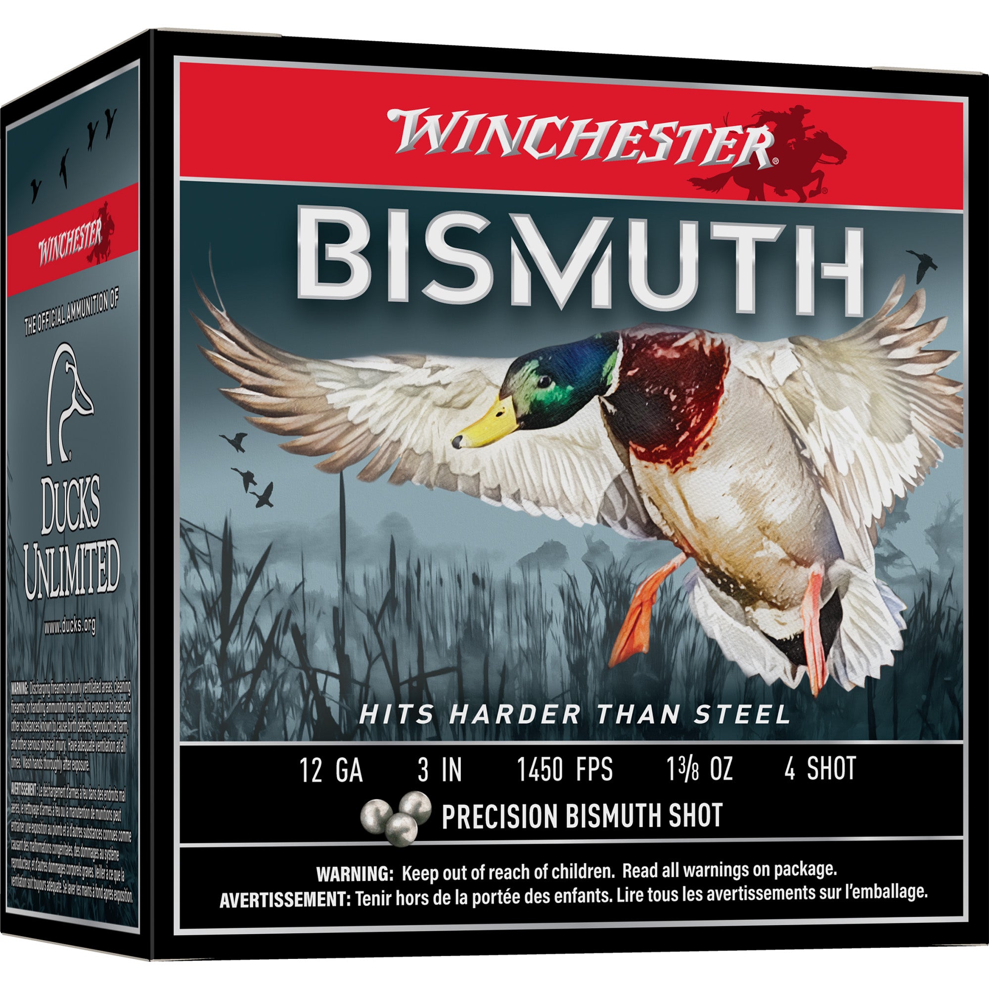 Winchester SWB1234 Bismuth                                                                                                                                                                                                          12 Gauge 3 1-3/8oz #4 