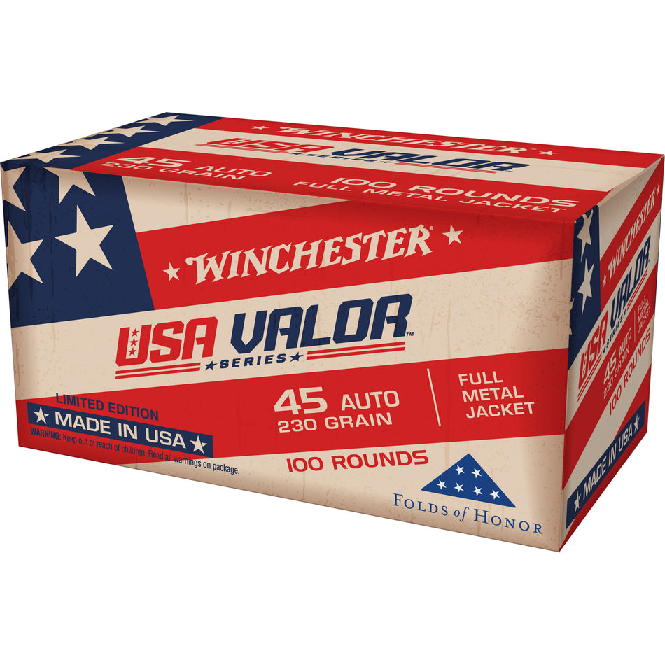 Winchester Ammo .45 ACP/Auto 230 gr Full Metal Jacket (FMJ)
