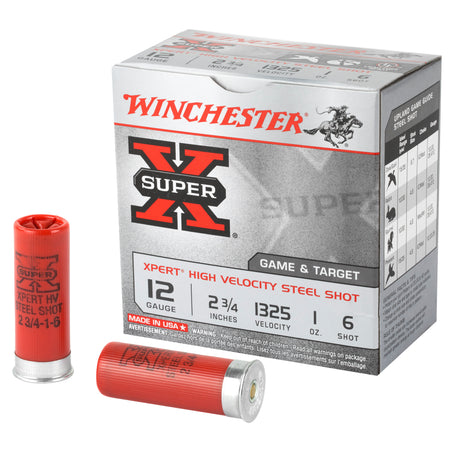 Winchester WE12GT6 Super X Xpert 12 Gauge 2-3/4 1oz #6 1325 fps