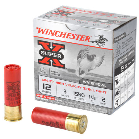 Winchester WEX1232 Super X Xpert 12 Gauge 3 1-1/8oz #2 1550 fps