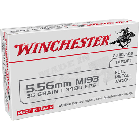 Winchester white 556 m193 retail pack
